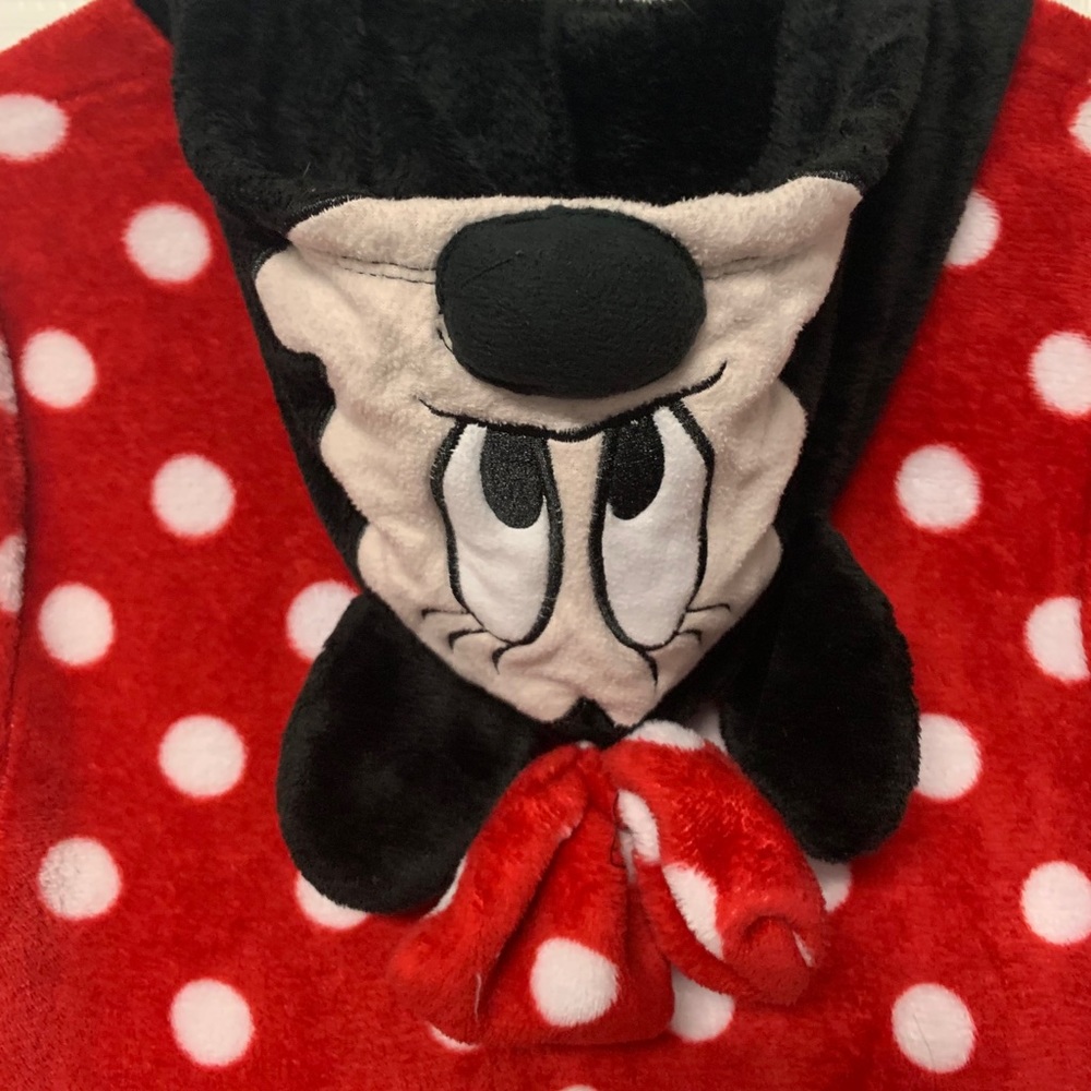 Disney Minnie Mouse Hoodie Onesie Pajamas